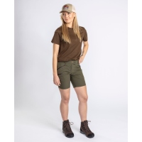 Pinewood 3111 Abisko Light Stretch Damen Shorts Mossgreen (135) 38