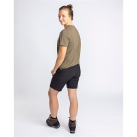 Pinewood 3111 Abisko Light Stretch Damen Shorts Black (400) 36