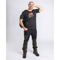 Pinewood 5449 Finnveden Recycled Outdoor T-Shirt D.Anthracite Melange (449) M