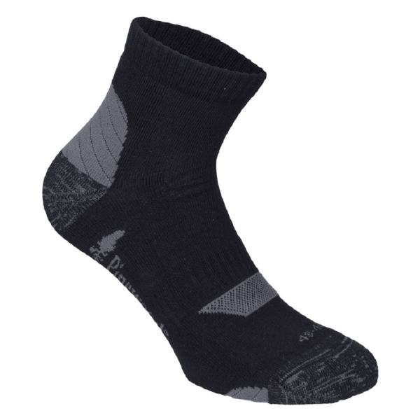 Pinewood 1156 Nature Safe Baumwollsocken Schwarz (400)