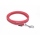 Mystique® Gummierte Leine 12mm ohne Handschlaufe Standard Karabiner neon pink 2m