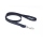 Mystique® Gummierte Leine 20mm mit Handschlaufe Standard Karabiner royal blau 1,2m