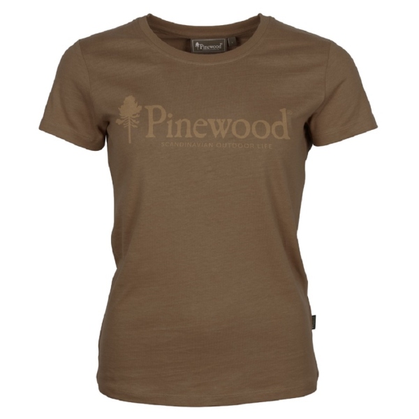 Pinewood 3445 Outdoor Life T-Shirt Damen Nougat (213) XL
