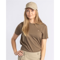 Pinewood 3447 3-Pack Damen T-Shirt Green/H.Brown/Khaki (720) S