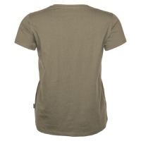 Pinewood 3447 3-Pack Damen T-Shirt Green/H.Brown/Khaki (720) S