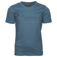 Pinewood 6445 Outdoor Life Kids T-Shirt Azur Blue (380)