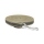 Mystique® Gummierte Schleppleine 15mm mit Handschlaufe Standard Karabiner beige 5m