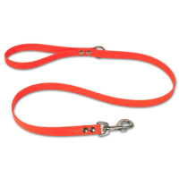 Mystique® Biothane Leine 19mm neon orange 1,2m mit HS