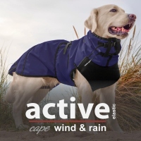Active Cape Elastic Wind & Rain dark blue L (68cm)