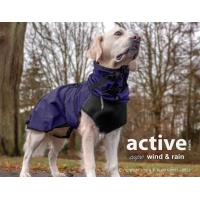 Active Cape Elastic Wind & Rain dark blue L (68cm)