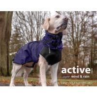 Active Cape Elastic Wind & Rain dark blue L (68cm)