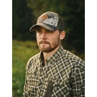 Pinewood 1244 Hunters Mesh Cap Strata/Mossgreen (989)