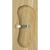 Rehbockbrett Eiche 1 19x12 dunkel - 10er Set mit Kunststoff- Klammern