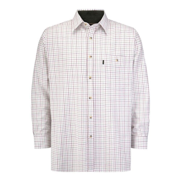 Langarmhemd Brocton Wine XXL