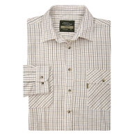 Langarmhemd Tattersall Green 4XL