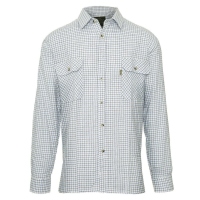 Langarmhemd Tattersall Blue 4XL