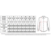 Langarmhemd Tattersall Blue 4XL