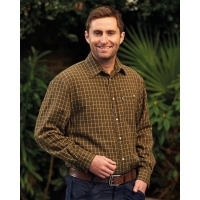 Langarmhemd Murton Olive XXL