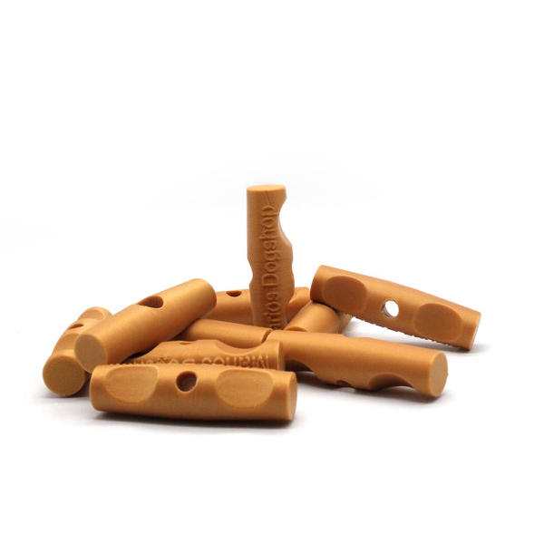 MewogS Plastic toggle Wurfgriff Dummy mit Beschriftung gold 15