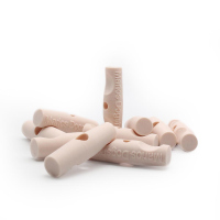 MewogS Plastic toggle Wurfgriff Dummy beige 1