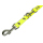 Mystique® Biothane verstellbare Leine 19mm neon gelb 200cm