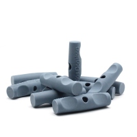 MewogS Plastic toggle Wurfgriff Dummy grau-blau 5