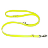 Mystique® Biothane verstellbare Leine 19mm neon gelb 300cm