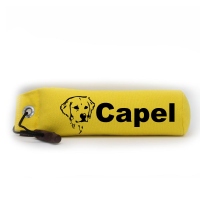 Mystique Dummy Einzel Name gelb Golden Retriever Kopf
