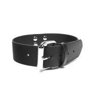 Mystique® Biothane Schweisshalsband 38mm schwarz