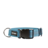 Mystique Gummiertes Halsband 40-50cm 25mm hellblau
