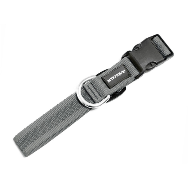 Mystique Gummiertes Halsband 40-50cm 30mm grau