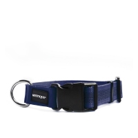 Mystique Gummiertes Halsband 50-60cm 30mm royal blau