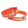 Mystique BioThane Schweißhalsband 38mm Reflex Orange 45-55cm