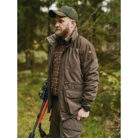 Pinewood 5816 Smaland Hunters Jacke Suede Brown (241)
