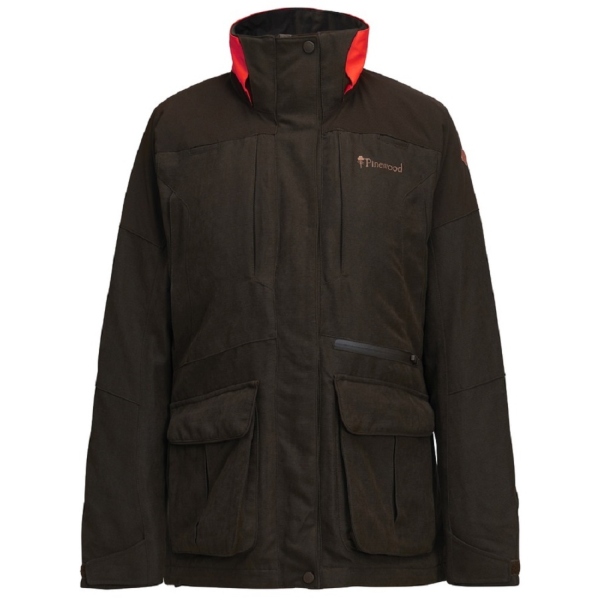Pinewood 3816 Smaland Hunters Damen Jacke Suede Brown (241) XXXL