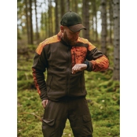 Pinewood 5619 Smaland Hunters Camou Fleece Jacke H.Brown/Strata Blaze (269)