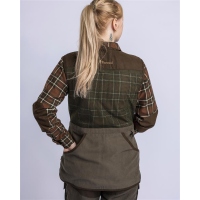 Pinewood 3824 Jagdweste Damen Suede Brown (241) M