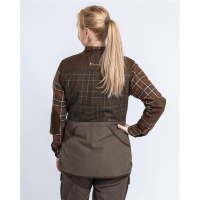 Pinewood 3824 Jagdweste Damen Suede Brown (241) M