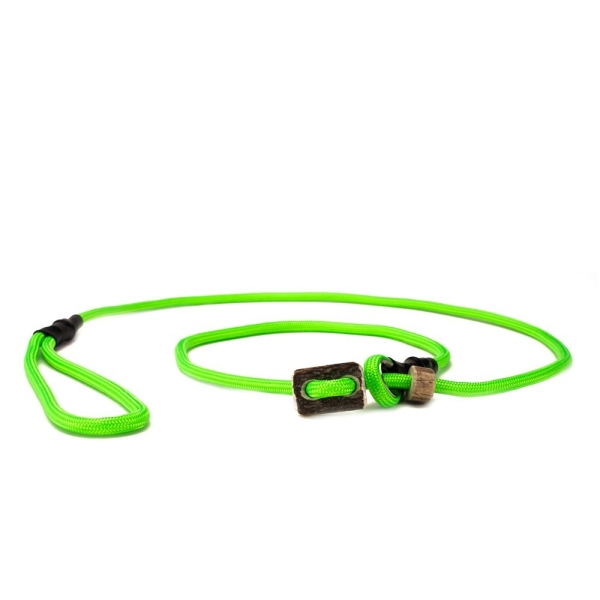 Mystique® Field trial Moxonleine Retrieverleine 6mm 130cm neon grün