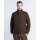 Pinewood 5479 Hurricane Full Zip Sweater D.Brown Melange (235) XL