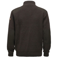 Pinewood 5479 Hurricane Full Zip Sweater D.Brown Melange (235) XXL
