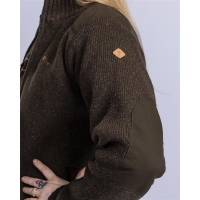 Pinewood 3479 Hurricane Damen Pullover D.Brown Melange (235) L