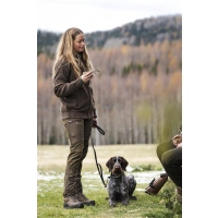 Pinewood 3479 Hurricane Damen Pullover D.Brown Melange (235) XL
