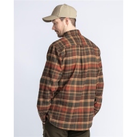 Pinewood 9428 Prestwick Hemd D.Green/Terracotta (767)