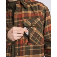 Pinewood 9428 Prestwick Hemd D.Green/Terracotta (767)