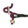 Mystique® Field trial Moxonleine Retrieverleine 6mm 130cm mit Zugbegrenzung weinrot