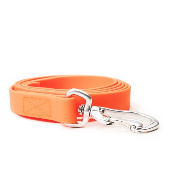 Mystique® Biothane Leine Robust 19mm 3m neon orange