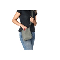 HUNTER Umhänge-Snackbeutel Alva grau