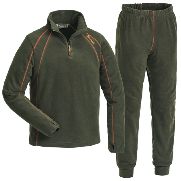 Pinewood 5062 Microfleece Unterwäsche Set Grün (100) XXL