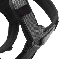 HUNTER Geschirr Maldon Up Schwarz/Grau XS